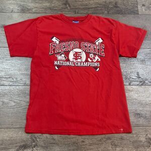 Vintage Y2K Champion Fresno State Bulldogs NCAA Baseball National Champion Large
